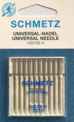SCHMETZ AGHI UNIVERSALI NO. 70 - SCHMETZ UNIVERSAL NADELN NR. 70